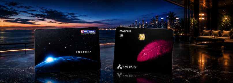 HDFC Bank Infinia vs Axis Bank Magnus Burgundy