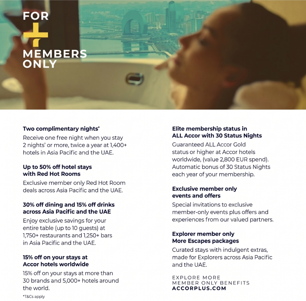 ALL Accor Plus Explorer Benefits